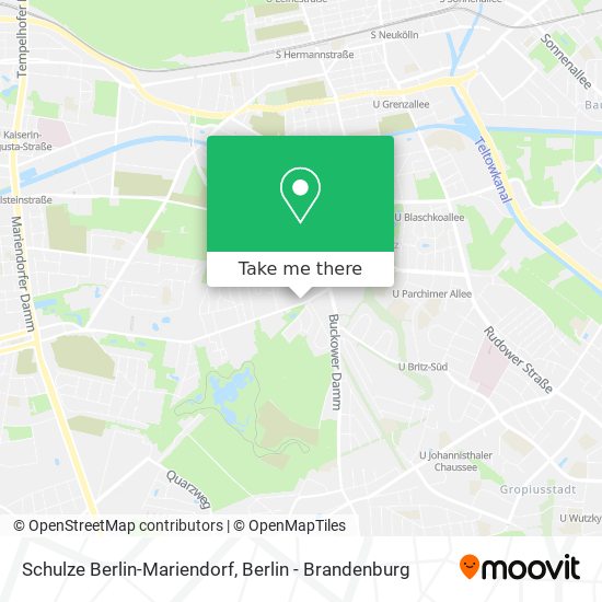 Карта Schulze Berlin-Mariendorf