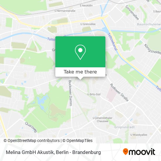 Карта Melina GmbH Akustik