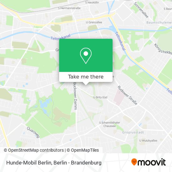 Hunde-Mobil Berlin map