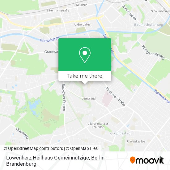 Löwenherz Heilhaus Gemeinnützige map