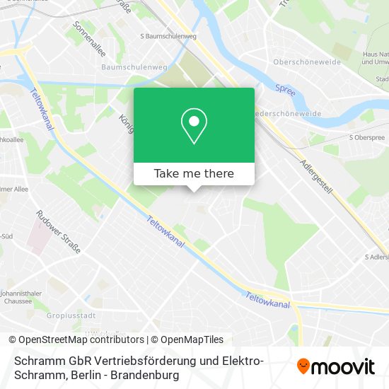 Schramm GbR Vertriebsförderung und Elektro-Schramm map