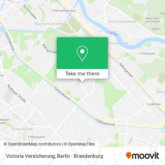 Victoria Versicherung map