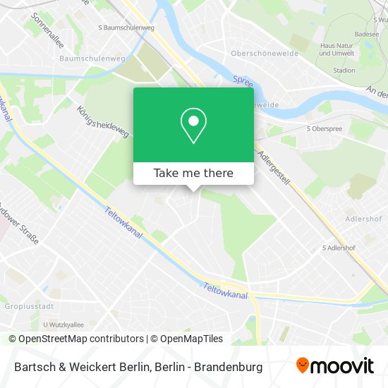 Bartsch & Weickert Berlin map