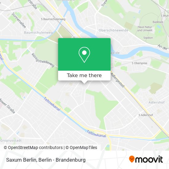 Saxum Berlin map