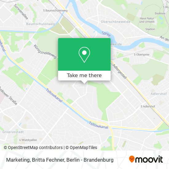 Карта Marketing, Britta Fechner