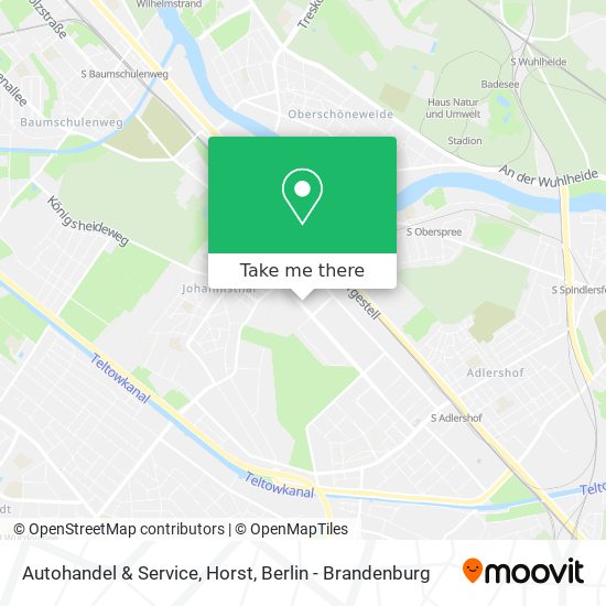 Autohandel & Service, Horst map