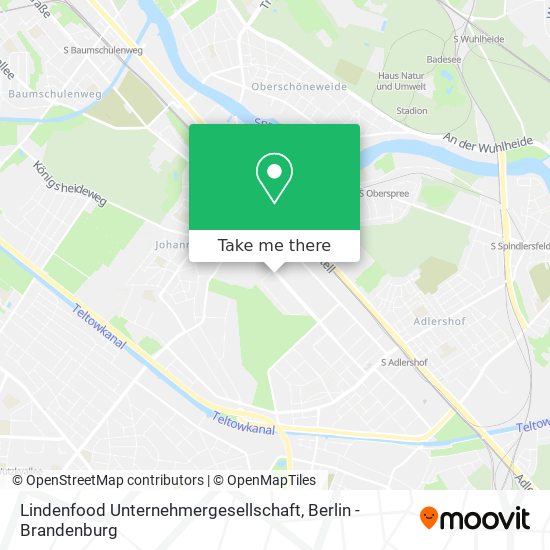 Lindenfood Unternehmergesellschaft map