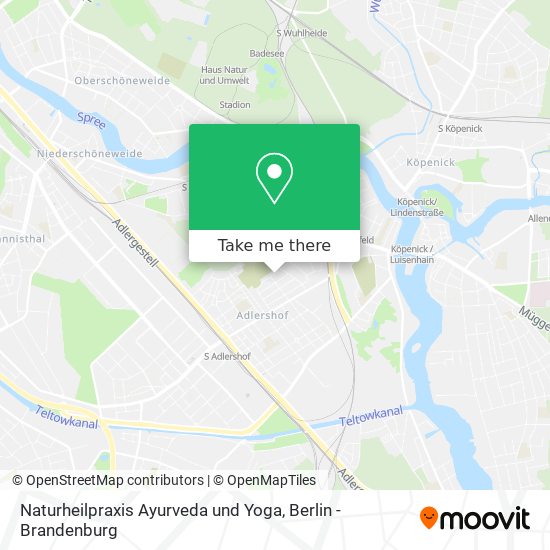 Naturheilpraxis Ayurveda und Yoga map