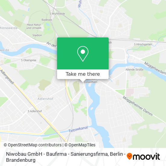 Niwobau GmbH - Baufirma - Sanierungsfirma map