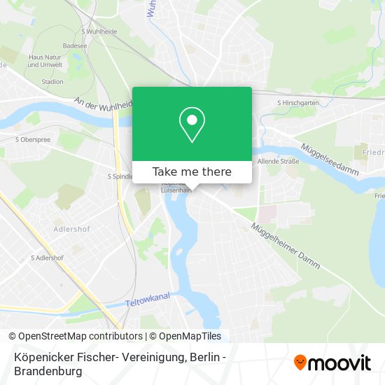 Köpenicker Fischer- Vereinigung map