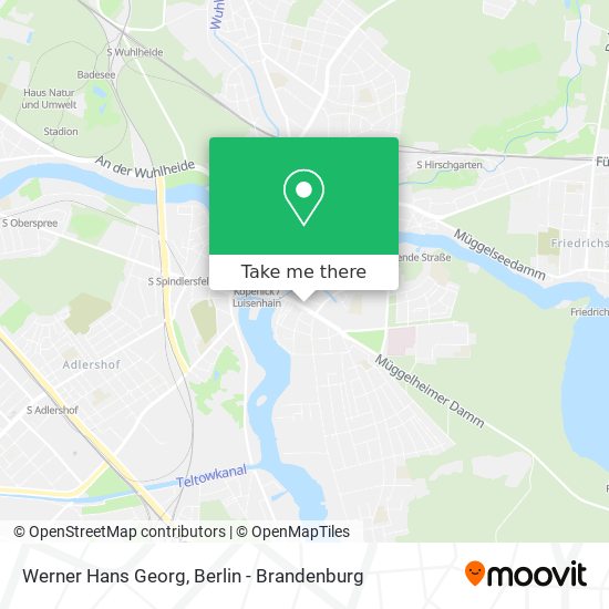 Werner Hans Georg map