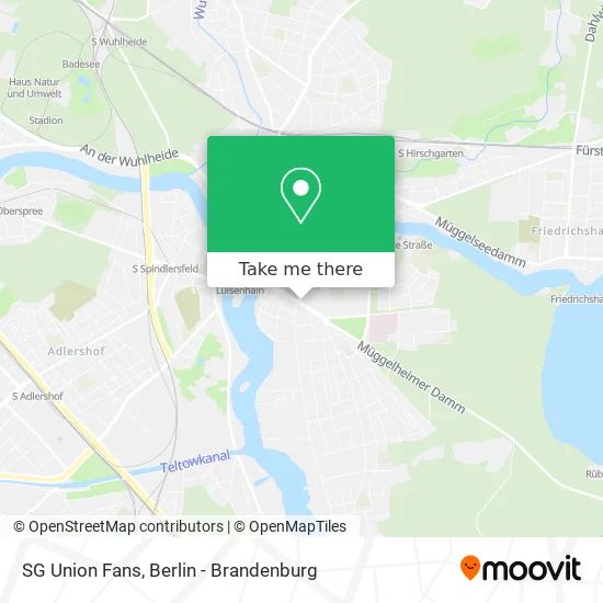 Карта SG Union Fans