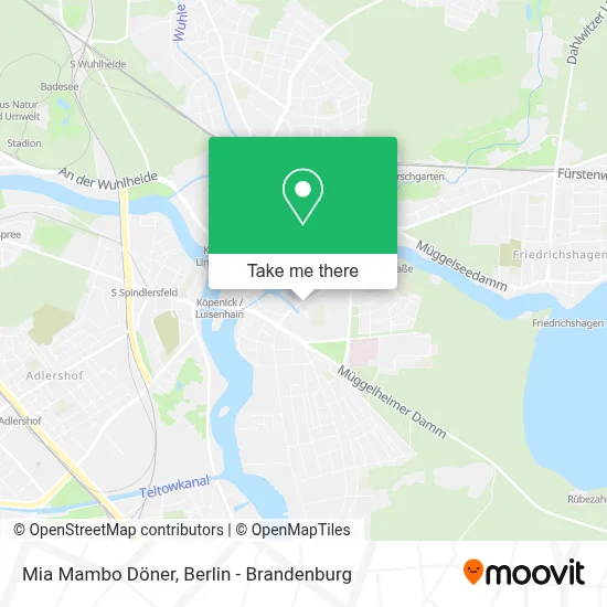 Mia Mambo Döner map