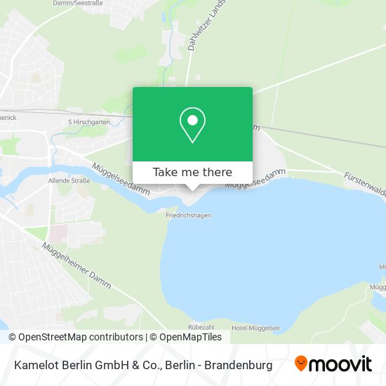 Карта Kamelot Berlin GmbH & Co.
