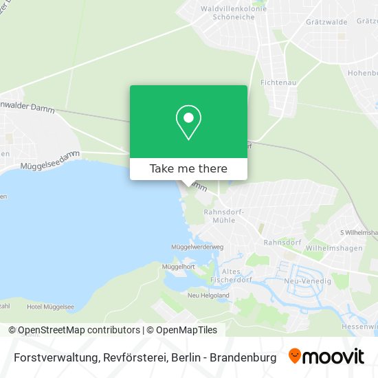 Forstverwaltung, Revförsterei map