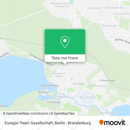 Карта Euregio-Team Gesellschaft