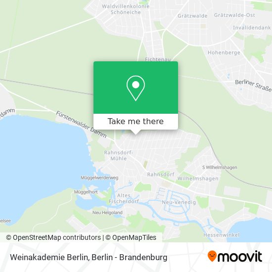 Weinakademie Berlin map