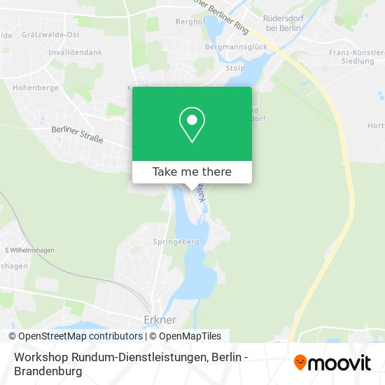 Workshop Rundum-Dienstleistungen map