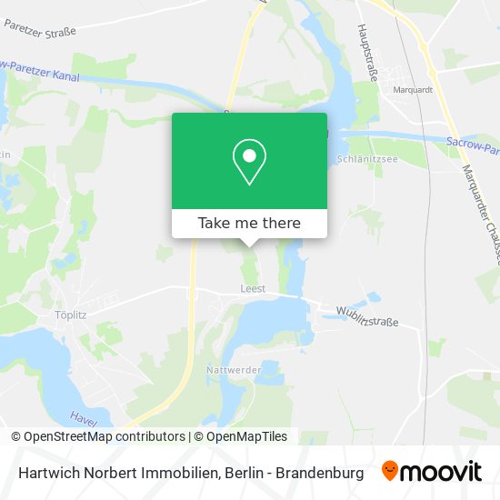 Hartwich Norbert Immobilien map