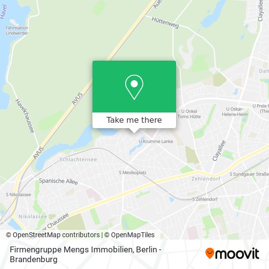 Firmengruppe Mengs Immobilien map