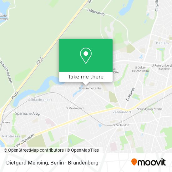 Dietgard Mensing map