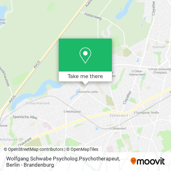Карта Wolfgang Schwabe Psycholog.Psychotherapeut