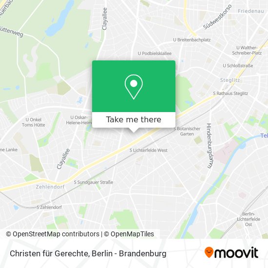 Christen für Gerechte map