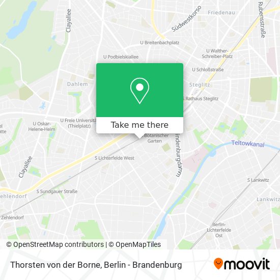 Thorsten von der Borne map