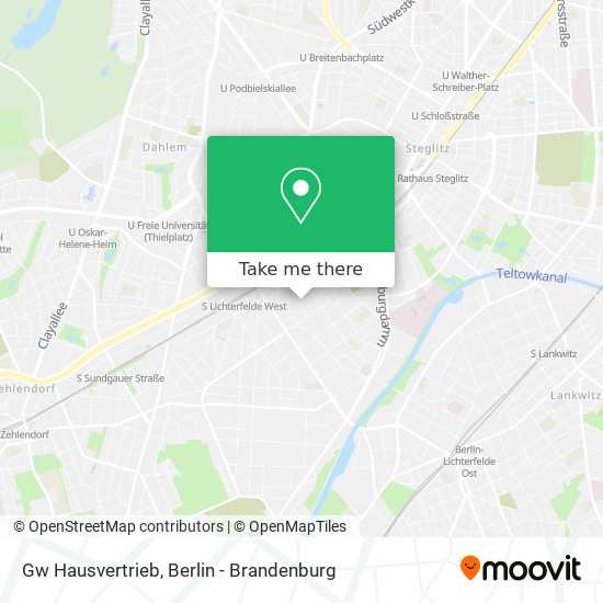 Gw Hausvertrieb map