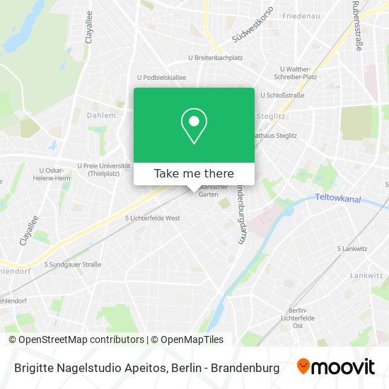 Brigitte Nagelstudio Apeitos map