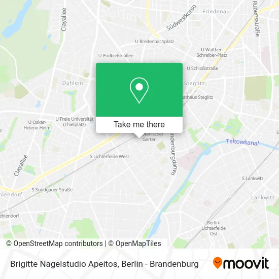 Карта Brigitte Nagelstudio Apeitos