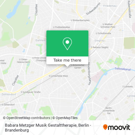 Карта Babara Metzger Musik Gestalttherapie