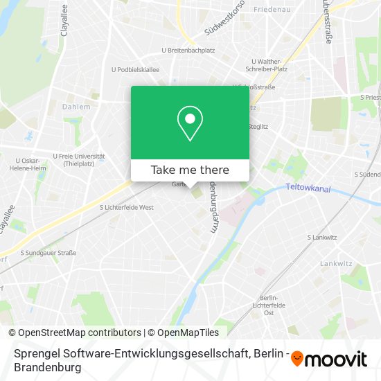 Sprengel Software-Entwicklungsgesellschaft map