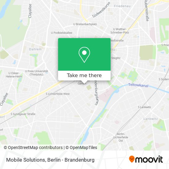 Mobile Solutions map