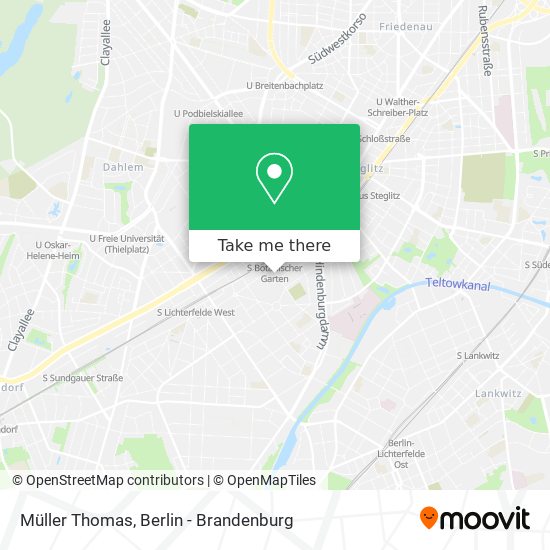 Карта Müller Thomas