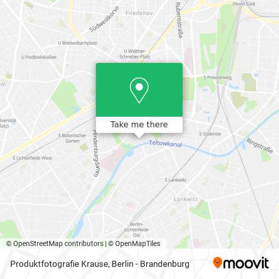 Produktfotografie Krause map