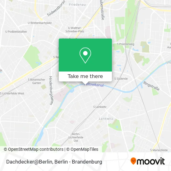 Карта Dachdecker@Berlin