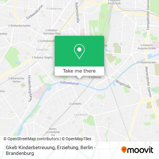 Gkeb Kinderbetreuung, Erziehung map