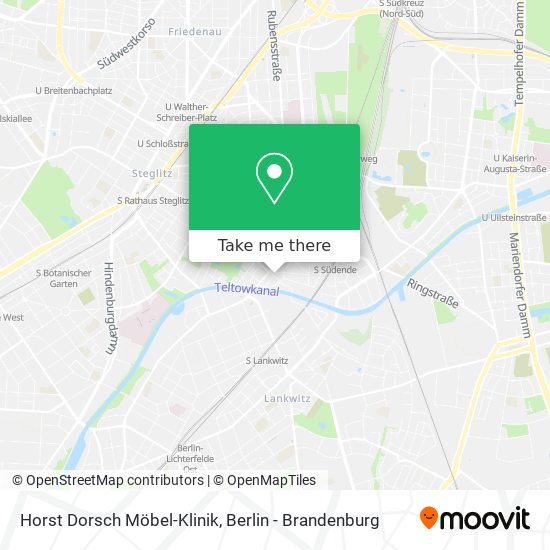 Horst Dorsch Möbel-Klinik map