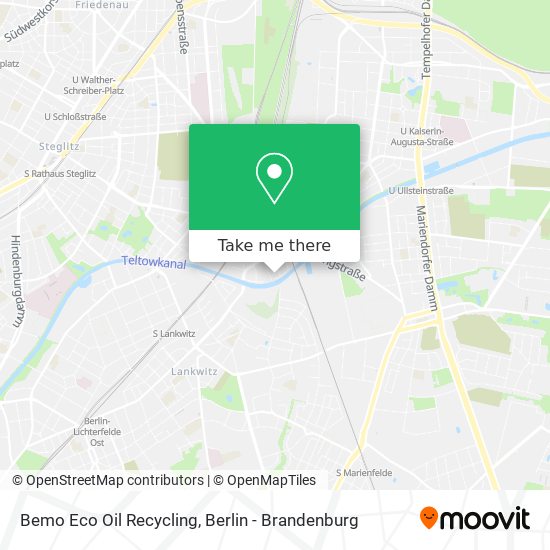 Bemo Eco Oil Recycling map