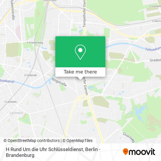 H Rund Um die Uhr Schlüsseldienst map