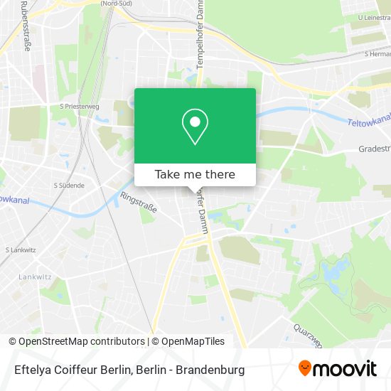 Eftelya Coiffeur Berlin map