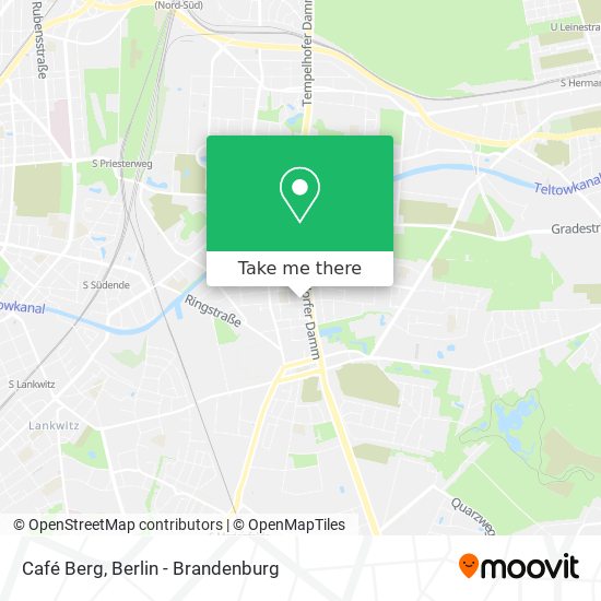 Карта Café Berg