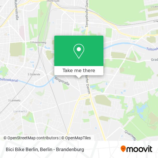 Карта Bici Bike Berlin