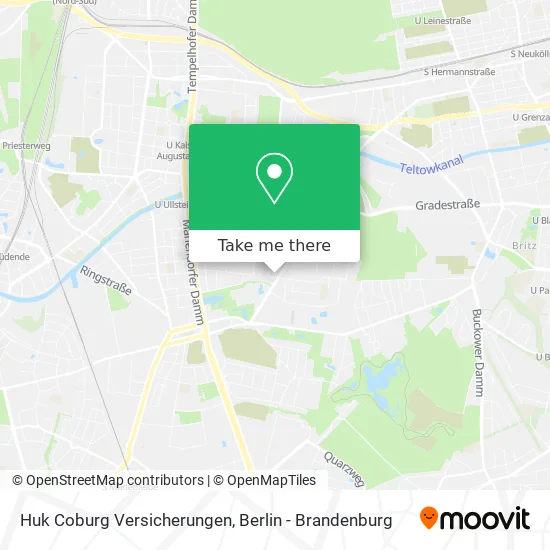 Карта Huk Coburg Versicherungen