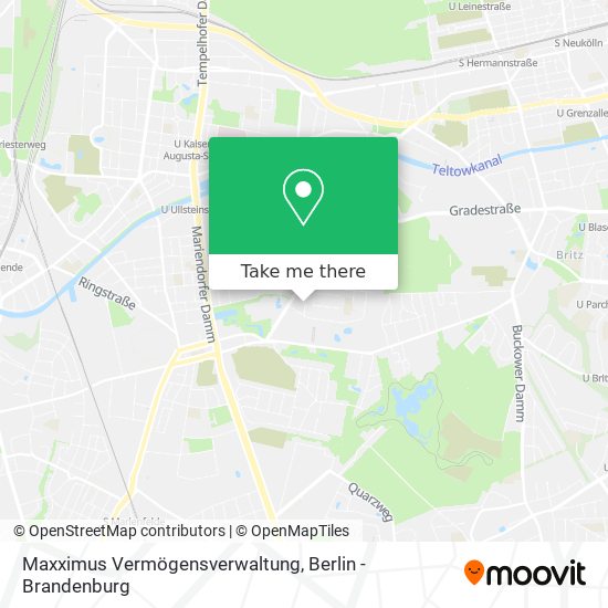 Maxximus Vermögensverwaltung map