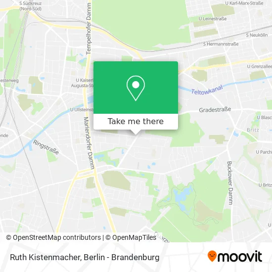 Ruth Kistenmacher map