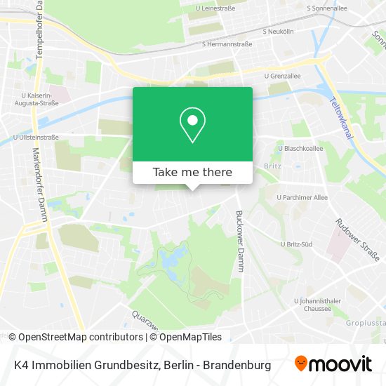 K4 Immobilien Grundbesitz map