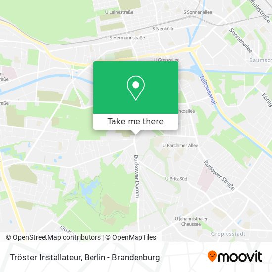 Tröster Installateur map