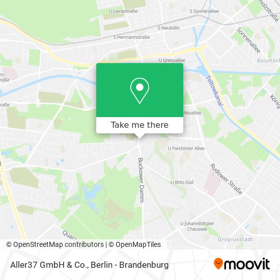 Aller37 GmbH & Co. map